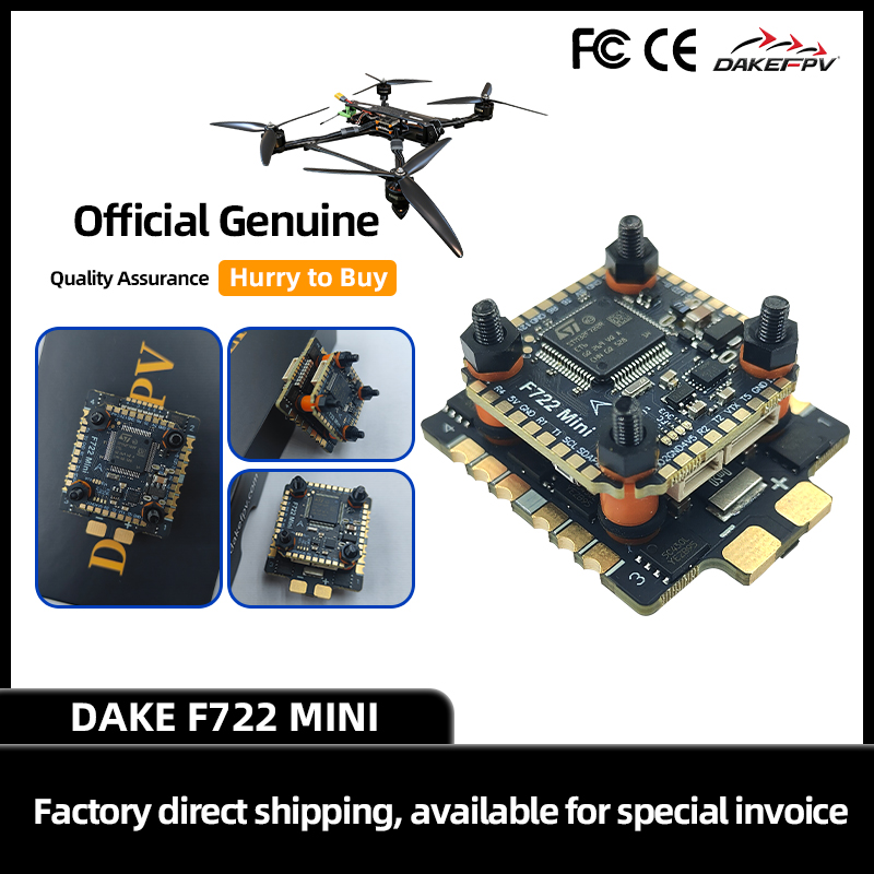 DAKEFPV 미니 F722 FC 미니 스택 F722  - Foxeer Reaper Extreme 2.5W Vtx 리뷰 및 가격