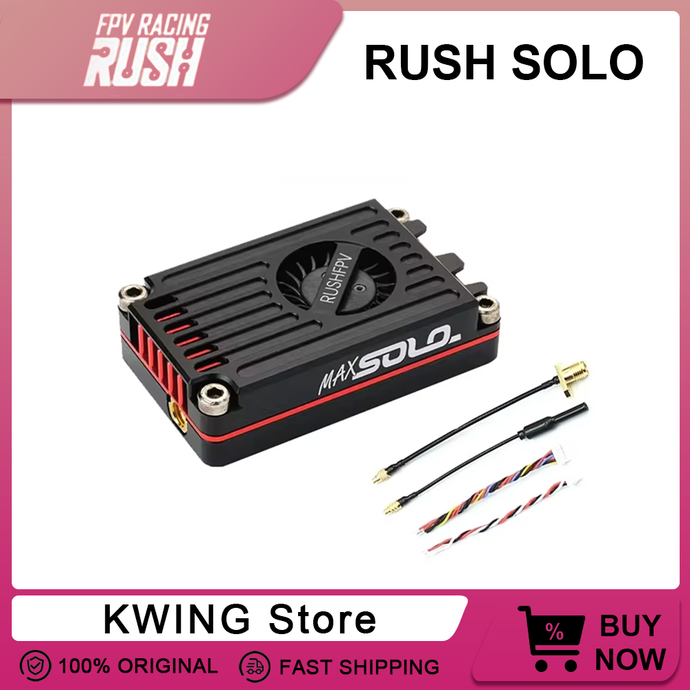 RUSH MAX SOLO 내장 냉각 선풍기 체리 FPV - Rushfpv Rush Max Solo 5.8G 2.5W Vtx 리뷰 및 가격