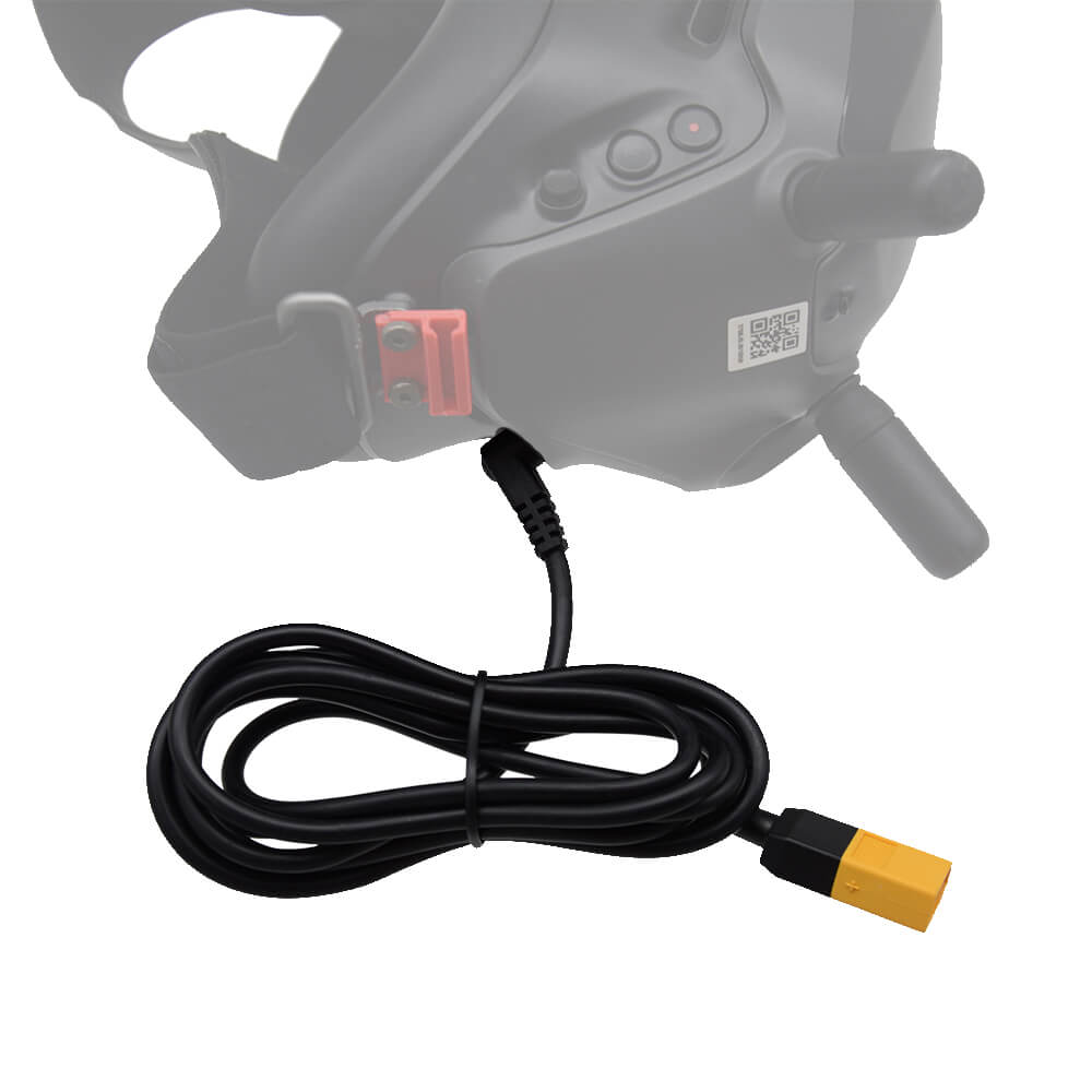 1.2M FPV 고글 전원 케이블 XT60 또는 XT3 - Skyzone Sky04X Pro Oled Fpv Goggles 리뷰 및 가격