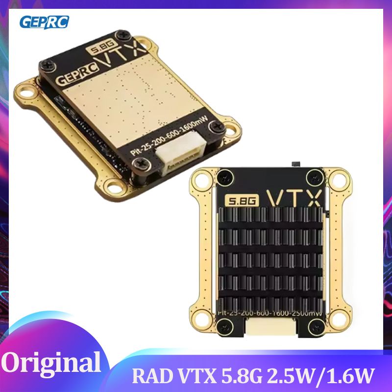 GEPRC RAD VTX 5.8G 1.6W 2.5W 4 - Geprc Rad Vtx 5.8G 2.5W 리뷰 및 가격