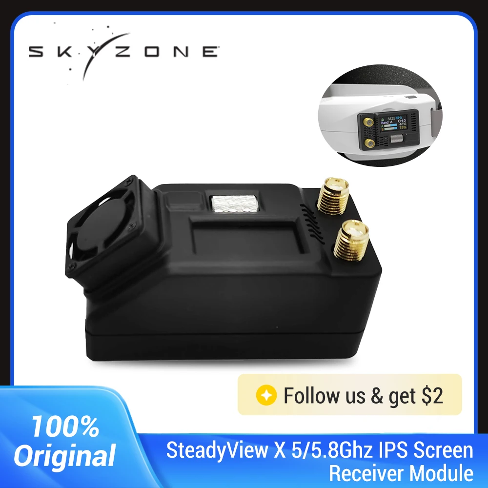 Skyzone SteadyView X 5Ghz 5.8G - Skyzone Steadyview X Receiver Module 리뷰 및 가격